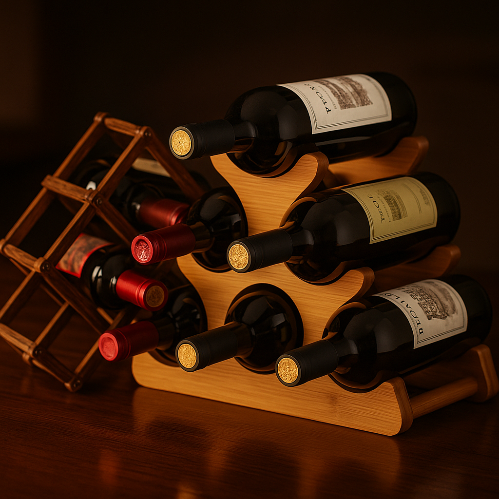Wine Racks – Wood & Steel