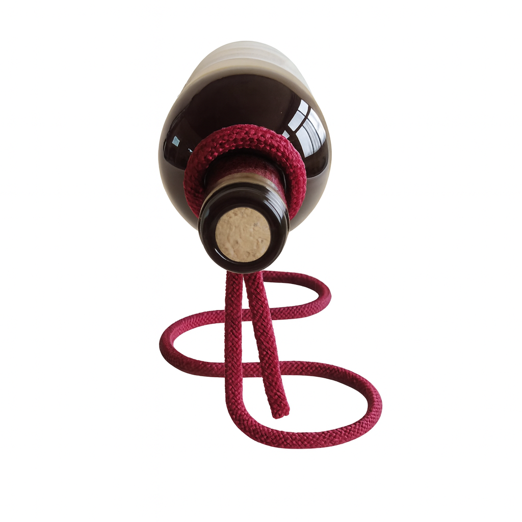 Weinregal aus Edelstahl
