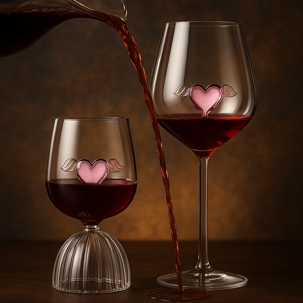 Luxuriöse mittelalterliche Weinkelche