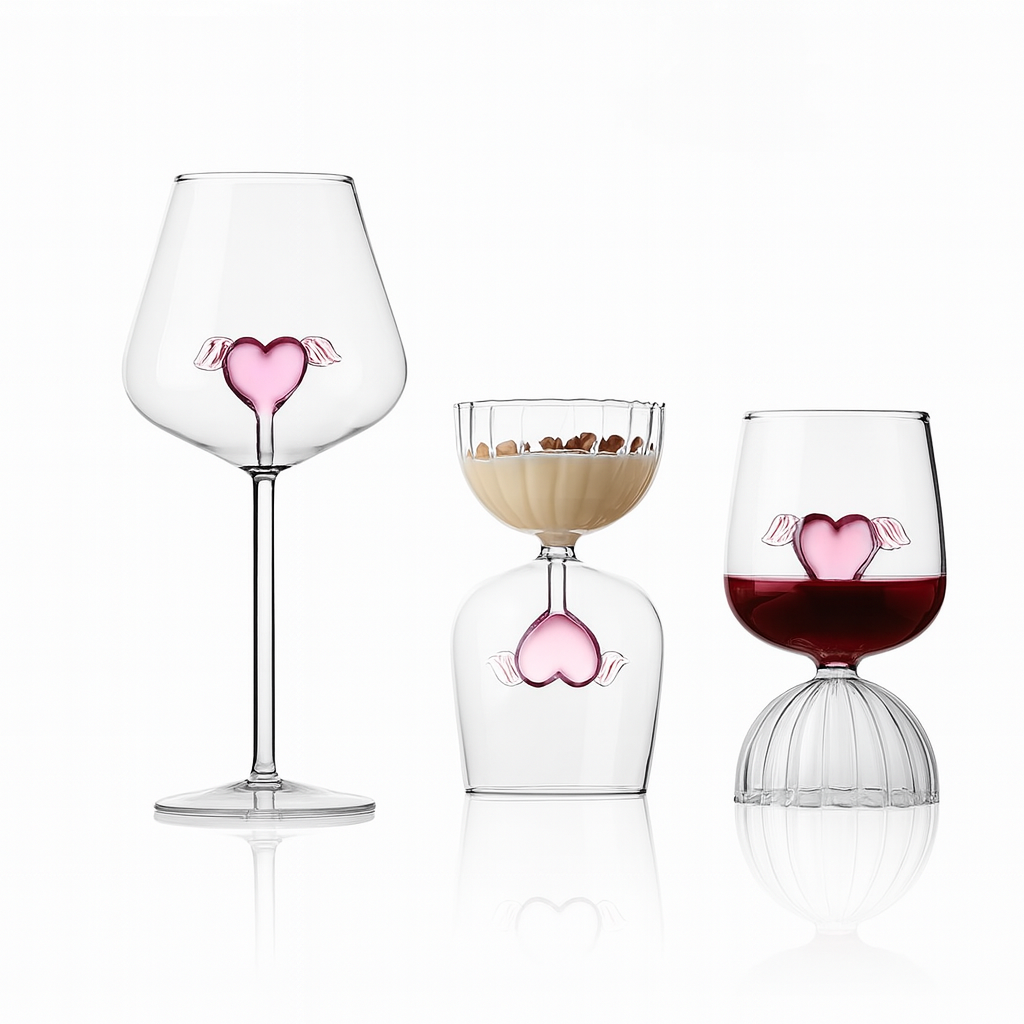 Luxuriöse mittelalterliche Weinkelche