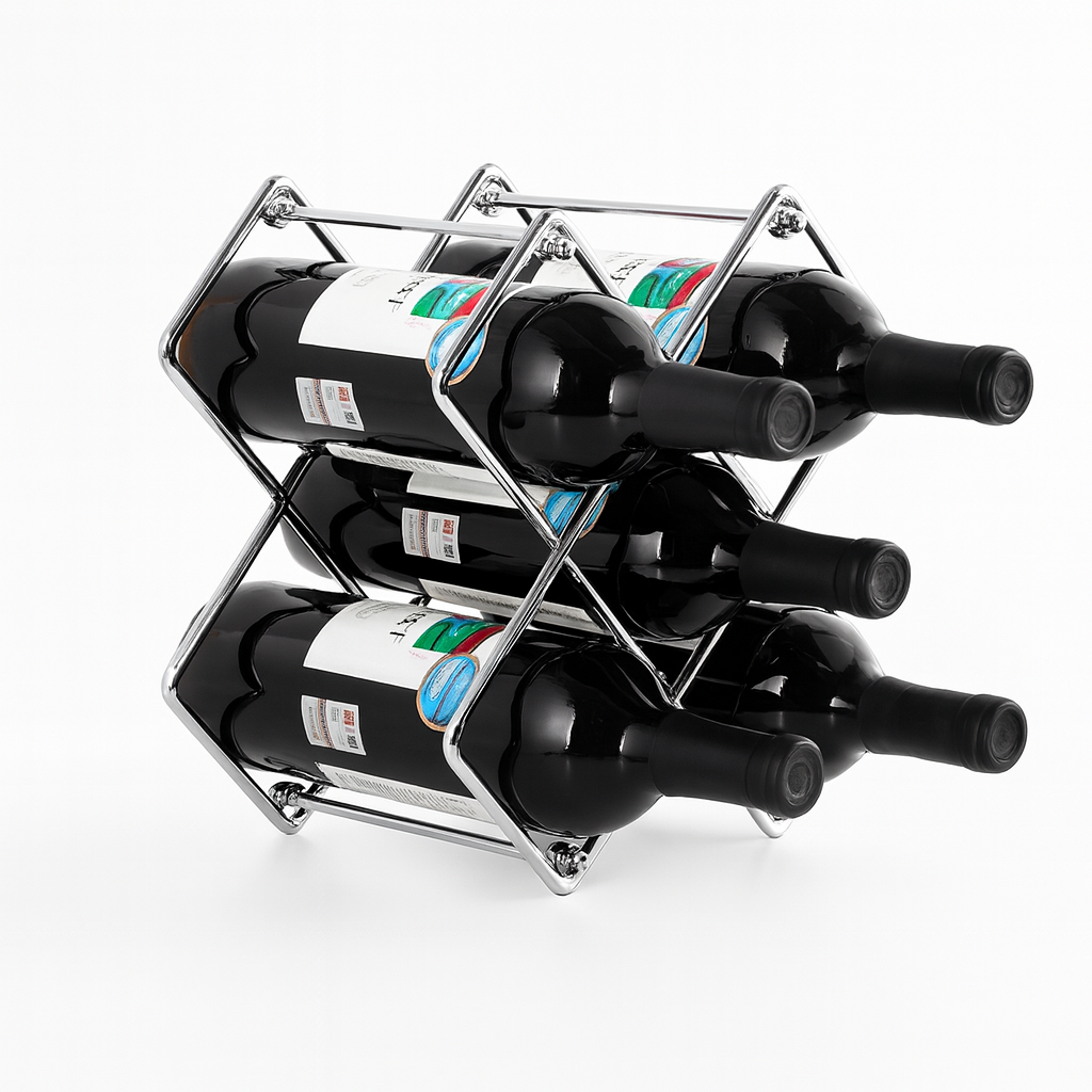 Weinregal aus Metall