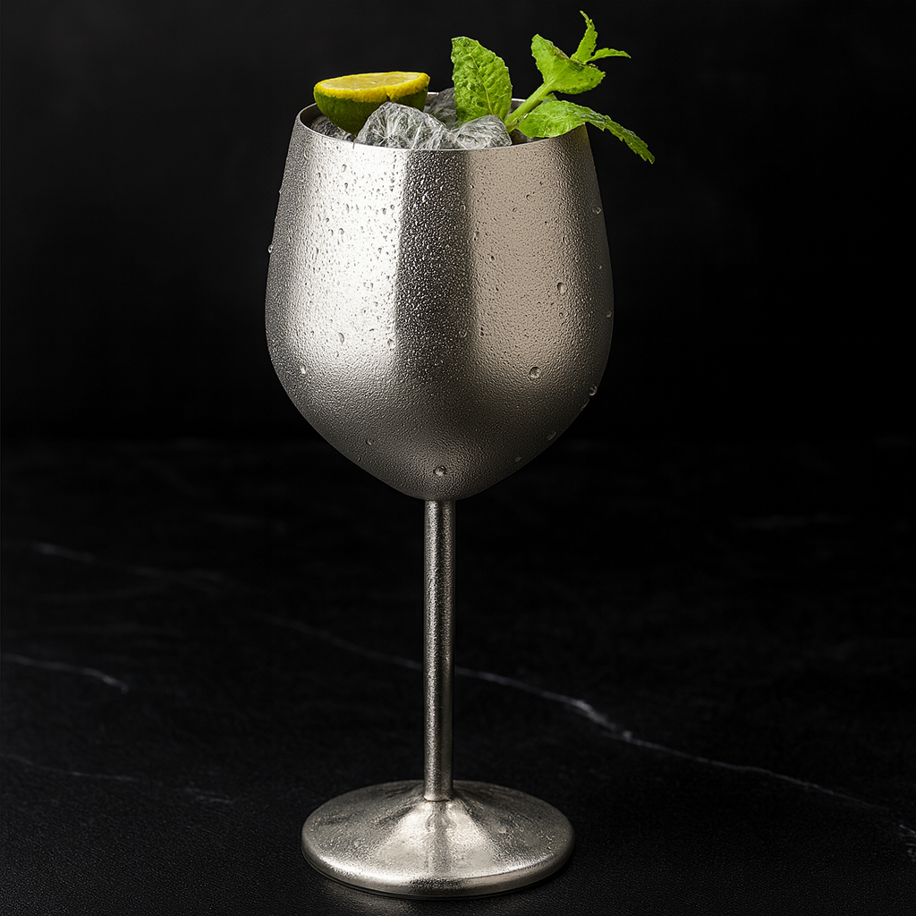 Edelstahl Glas