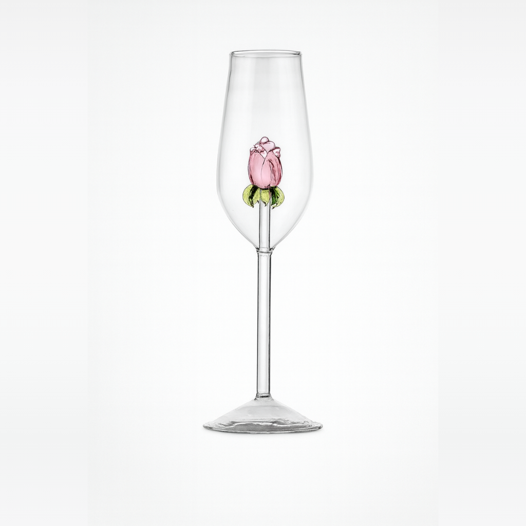 Roséweinglas